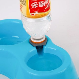 Bát Ăn Đôi Tự Động Cho Chó Mèo - Bát Ăn Kèm Bình Nước Tự Động, Tiện Lợi, Dễ Vệ Sinh - Phụ Kiện Thú Cưng