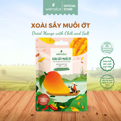 Xoài Sấy Muối Ớt we'natur 35g