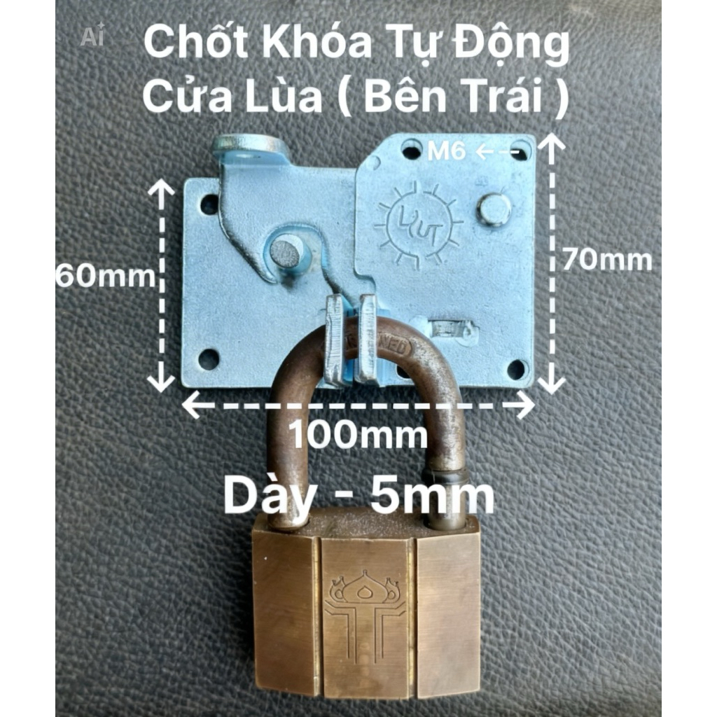 chốt cửa tự động ( cửa lùa )
