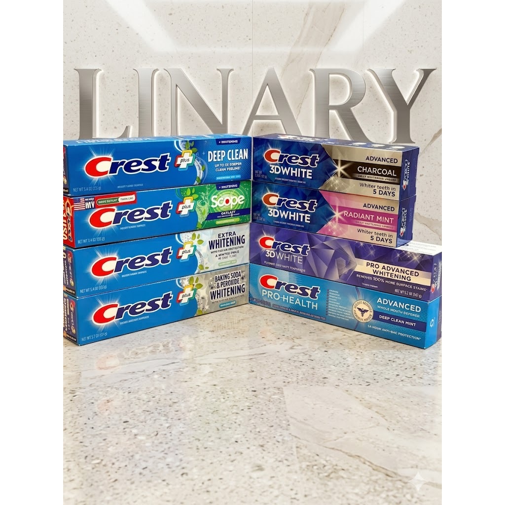 [LINARY1994] Kem Đánh Trắng Răng CREST Các Loại