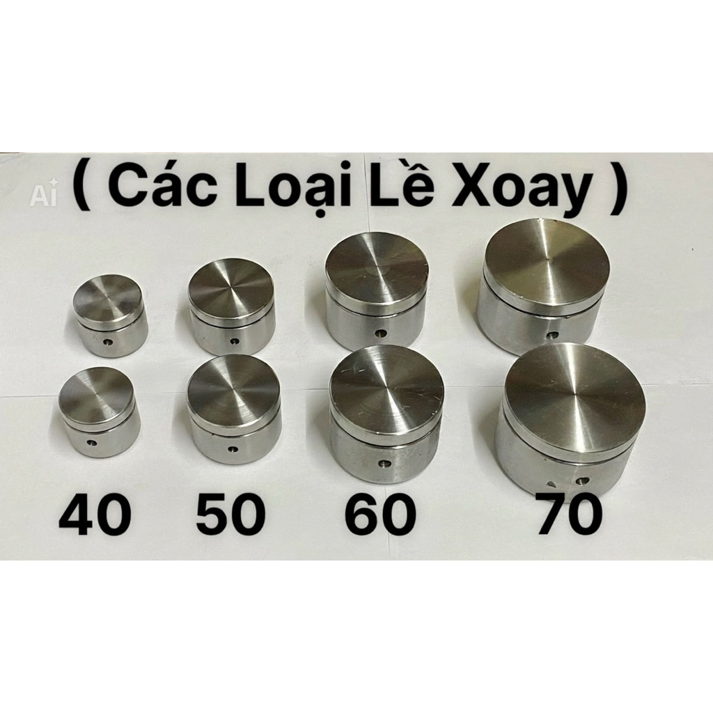 combo 02 cái - Bản lề cối xoay đa chiều ( trụ xoay ) 360 độ . Kích thước phi 60mm ( TIỆN NGUYÊN KHỐI- CHỊU TẢI NẶNG )