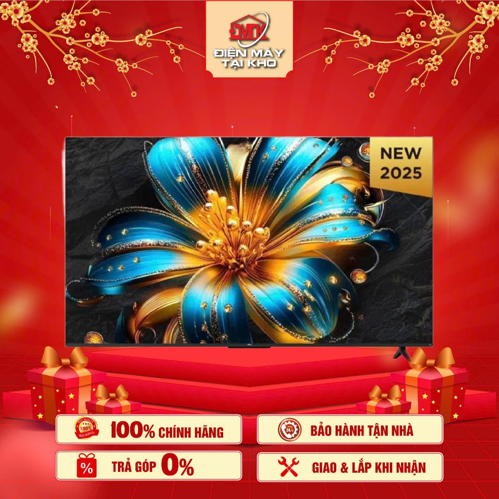 Google Tivi TCL QLED 4K 75 inch 75T6C – Màn Hình Lớn – Dolby Audio – Google TV – Điều Khiển Giọng Nó