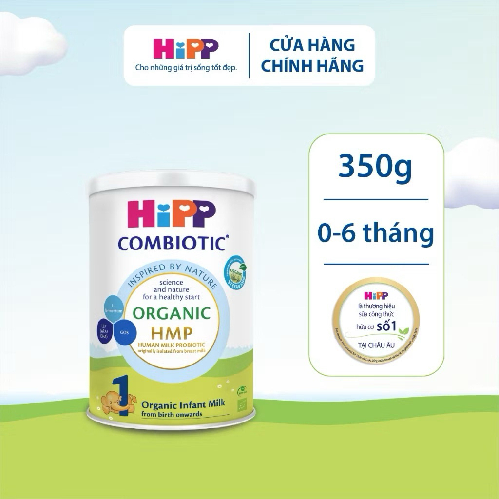 Sữa bột công thức HiPP 1 Organic Combiotic 350g