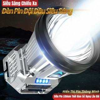 Đèn Pin Đội Đầu Proki Đeo Trán Bóng Siêu Sáng Kèm Pin Sạc Siêu Tiện Lợi, Sử Dụng Liên Tục 3H Bảo Hành 2 Năm