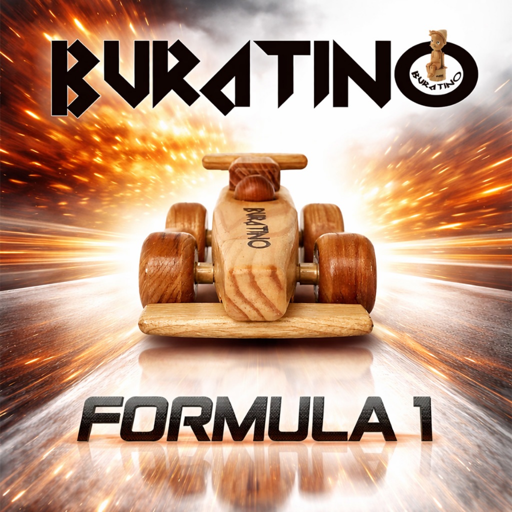 ĐỒ CHƠI GỖ TỰ LÀM BURATINO - XE ĐUA F1 NEW - NEW F1-  CAR07