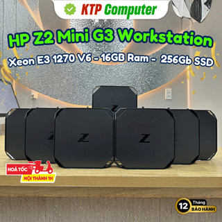 Máy trạm HP Z2 Mini G3 Workstation – Xeon E3 1270 V6 / 16GB RAM / SSD 512GB VGA M620 2GB WIFI