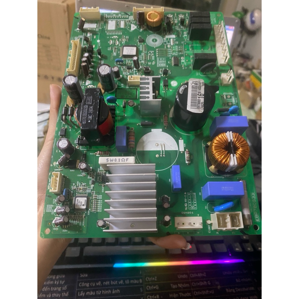 Bo Mạch Tủ Lạnh LG Inverter block bmg089nhmv (CHỤP HÌNH BO NHẮN TIN SHOP TƯ VẤN)