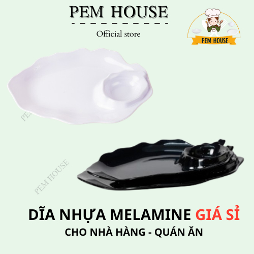 Dĩa Nhựa Melamine Đưng Trái Cây