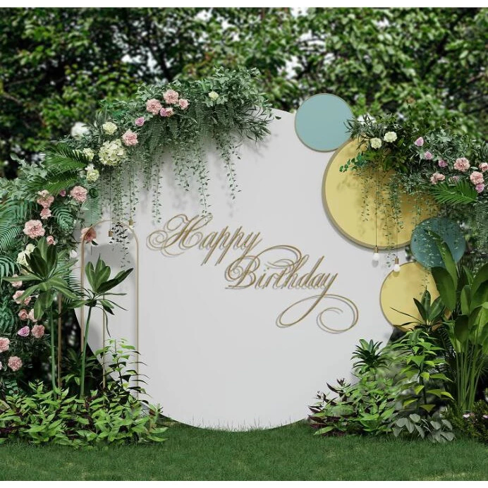 Wedding Arch Stretch Vải cho Wedding Celebration Vòng Arch trang trí vải Cover cho sự kiện mở cửa Ar