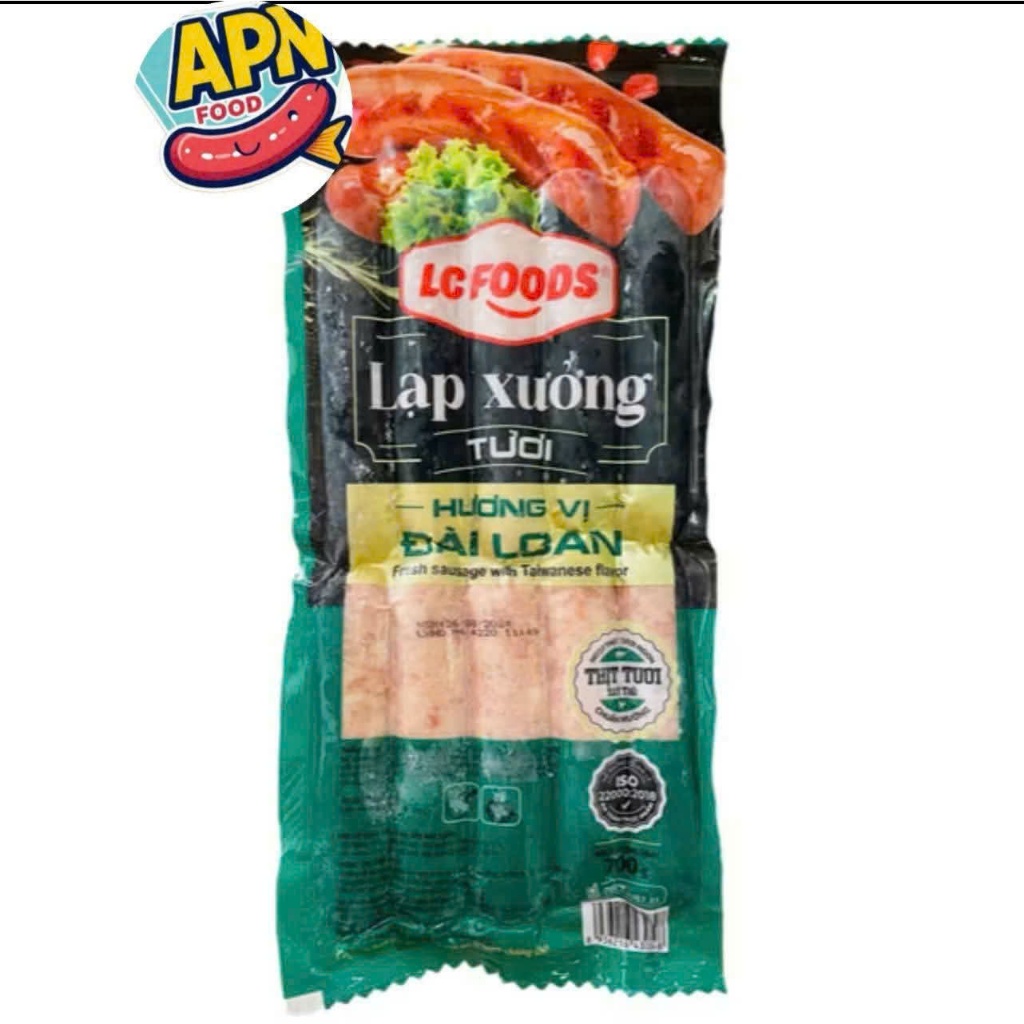 [Hỏa Tốc] Lạp xưởng nướng đá  lc food 700g, 700g CP