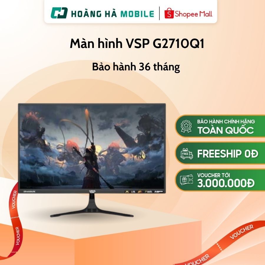 Màn hình VSP G2710Q1 (27 inch/QHD/IPS/100Hz/1ms) - Chính hãng