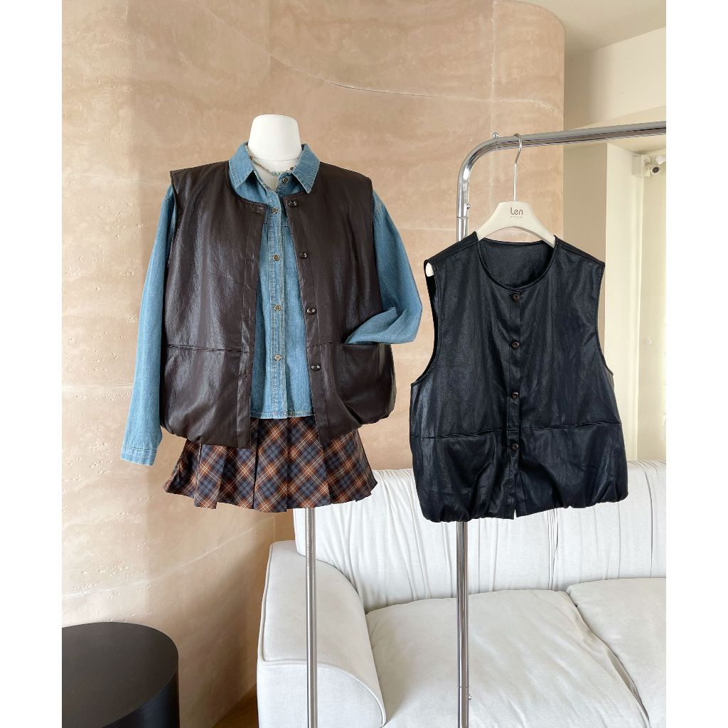 Áo Khoác Da Gile Nữ LENCLOTHING A1591