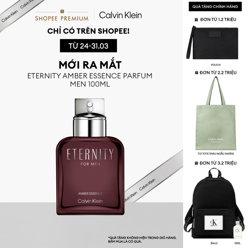 Nước hoa Nam Calvin Klein Eternity Amber Essence Parfum Intense 100ml