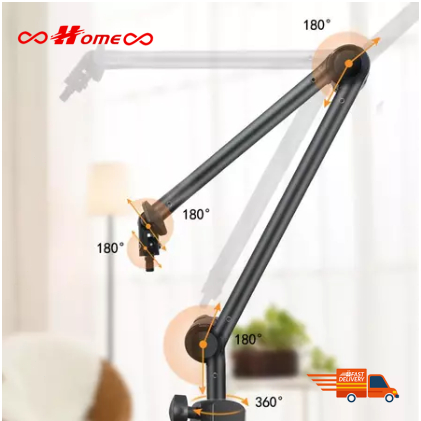Mic Arm Micro Booms Arm Stand Xoay Thân Thiện Với Người Dùng Micro Để Bàn Tay Chân Đế Micro Cánh Tay