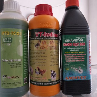 iodine 10% 1L Vua sát trùng chuồng trại gà heo...