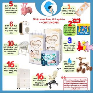 Tã/bỉm quần dán Gooby Extra/Premium đủ size M58/L52/XL50/XXL46 chống tràn hiệu quả cho bé từ 6kg - 24kg MECAHEO