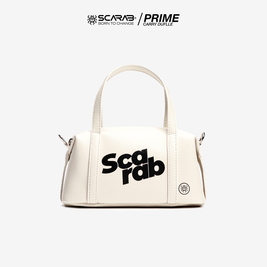 [Quà Tặng] Túi Đeo Chéo Prime Scarab Local Brand Đựng Vừa Điện Thoại, Đồ Trang Điểm Da Simili Thời T