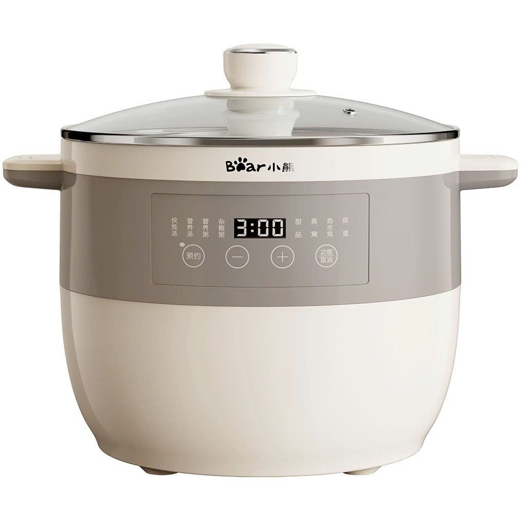 Nồi Nấu Chậm Bear SM DDZ-B25Q3 2.5L – Nồi Hầm Cháo, Chưng Yến, Nấu Súp Đa Năng Chính Hãng.