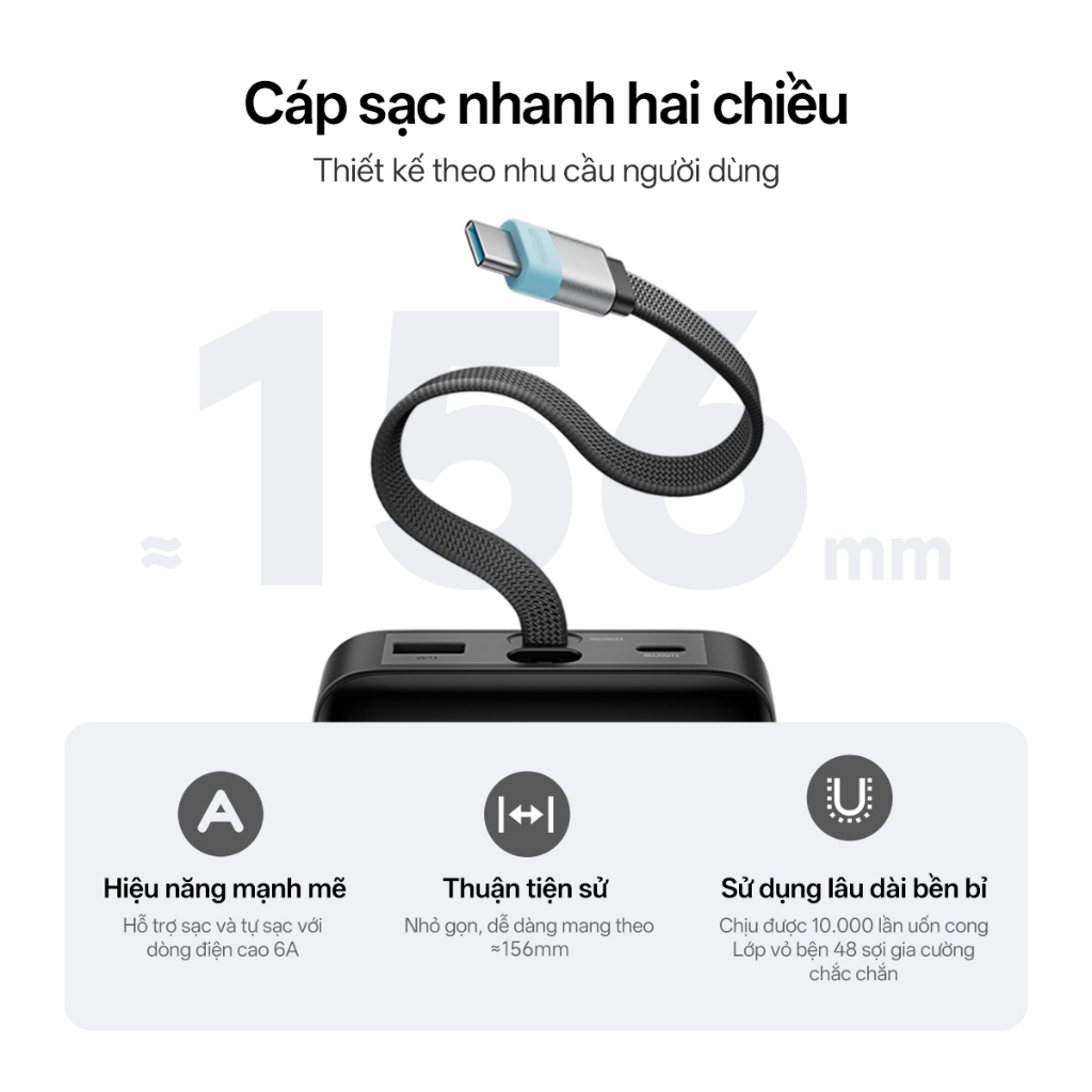 CUKTECH 120W 25000mAh Sạc Nhanh Công Suất Cao Pin Dự Phòng – Hỗ Trợ Xiaomi 120W Laptop 100W Samsung 45W iP16/15/14 | BigBuy360 - bigbuy360.vn
