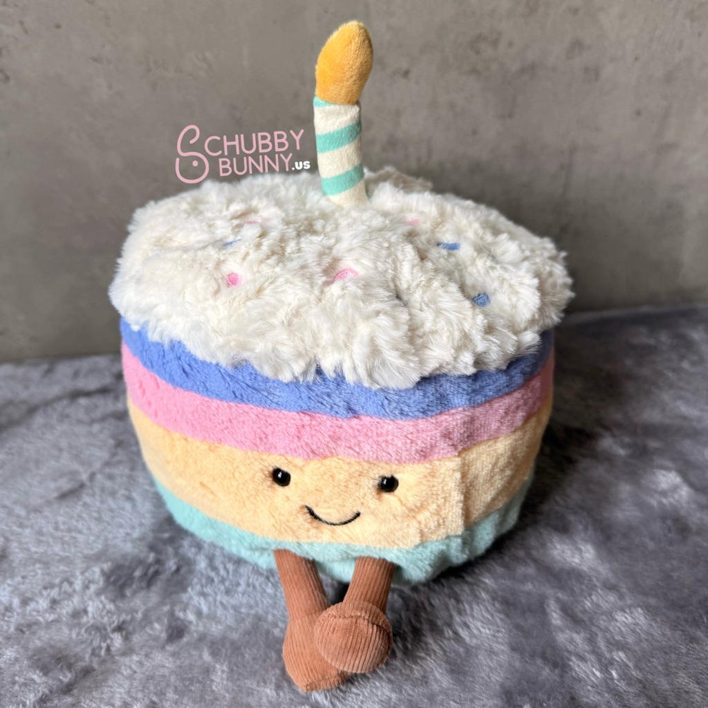 [CHÍNH HÃNG] JELLYCAT BÁNH SINH NHẬT RAINBOW BIRTH CAKE