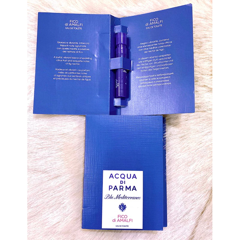 🦚 Mẫu thử nước hoa ( Vial ) Acqua Di Parma Blu Mediterraneo Fico Di Amalfi 1.2ml 🥀