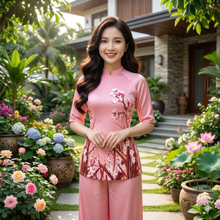 BỘ LỤA MANGO CỔ TRÒN ( HÀNG THIẾT KẾ )