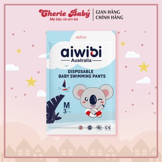 [Combo 5 miếng] Tã/Bỉm Quần Bơi Cao Cấp Aiwibi 1 Miếng/Gói, Đủ Size M/L/XL/XXL/XXXL
