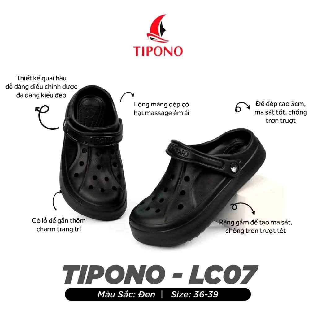TIPONO -Dép sục nhựa eva êm nhẹ chống trượt