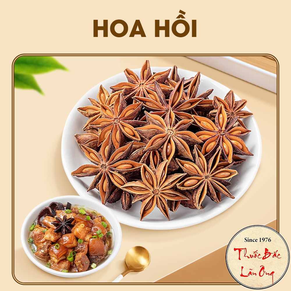 Hoa hồi 1kg, đại hồi khô thơm nồng tự nhiên, gia vị cho nhiều món ngon