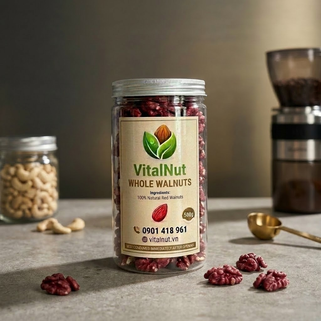 Premium Whole Walnuts – Natural, Unsalted, Healthy Snack