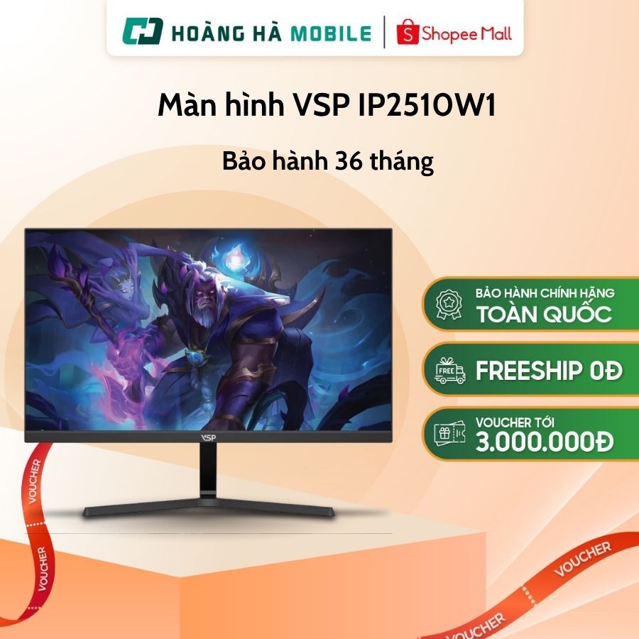 Màn hình VSP IP2510W1 (24.5"/FHD/IPS/100Hz/5ms) - Chính hãng