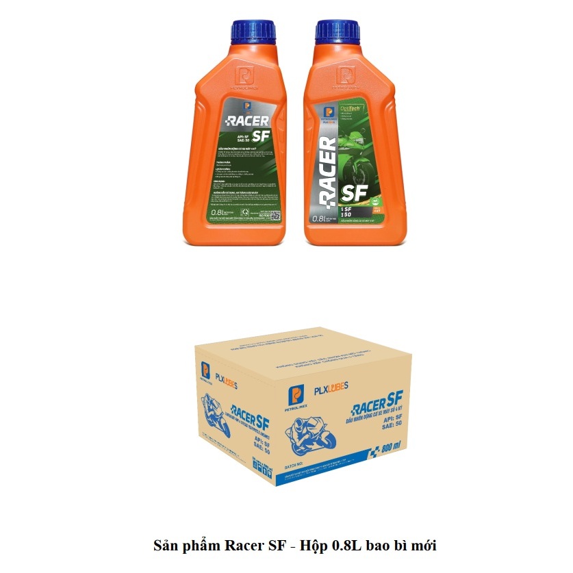 Dầu nhớt Racer cho xe số 20w50 800 ml Petrolimex