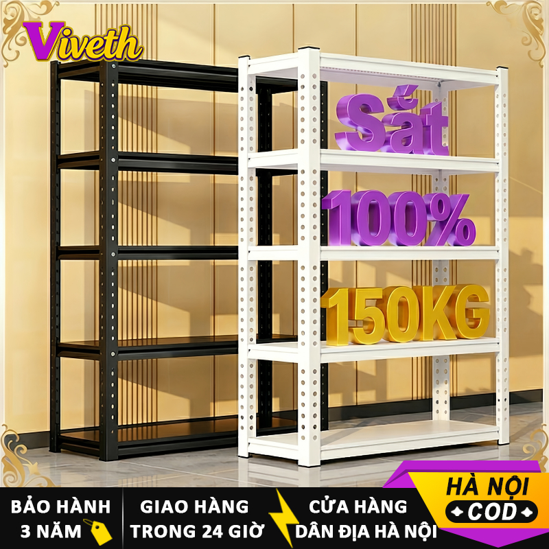 【Hà Nội giao nhanh】 Kệ sắt inox nhiều tầng kệ bếp sắp xếp bảo quản siêu chịu lực có ốc vít cố định Chắc chắn và bền bỉ