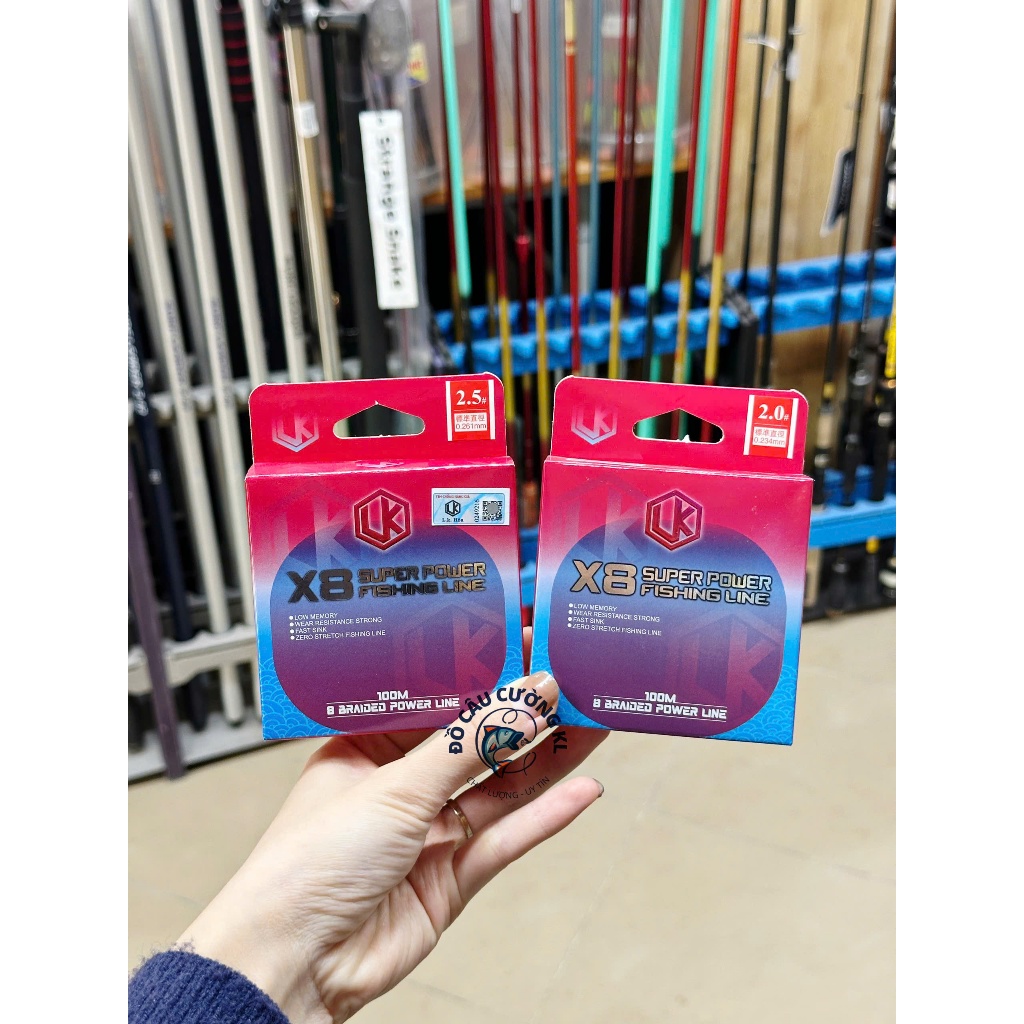 Dù LK X8 chuyên Lure 100m