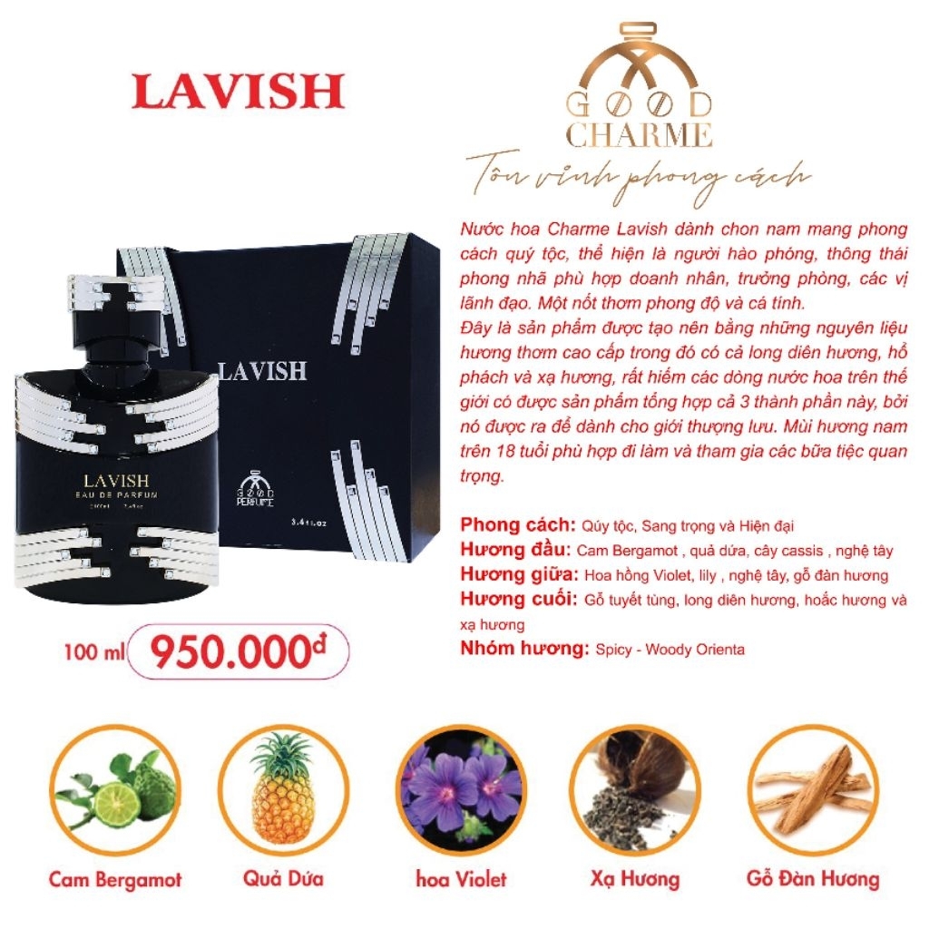 NƯỚC HOA NAM LAVISH