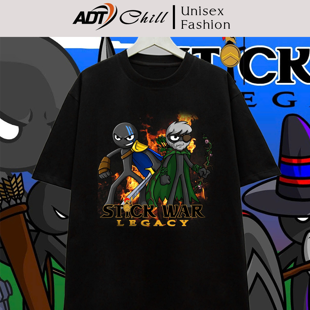 Áo Thun Stick War Legacy - Sans 707 Sans 606 Sans 404 Sans 505 đủ size cho bé trai bé gái
