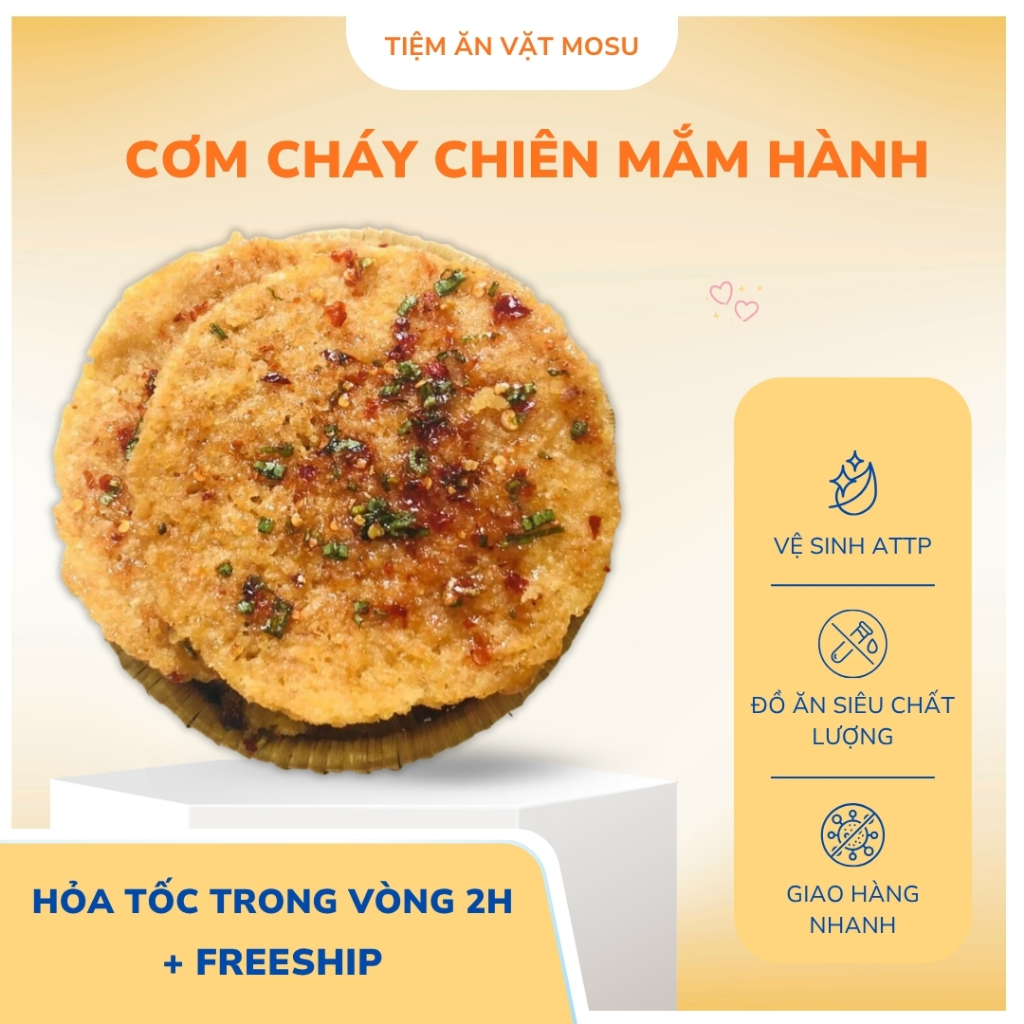 Cơm Cháy Chiên Mắm, Cơm Cháy Chiên Mắm Hành Giòn Rụm, Cơm Cháy Chiên Mắm Siêu Ngon - Ăn Vặt Truyền T