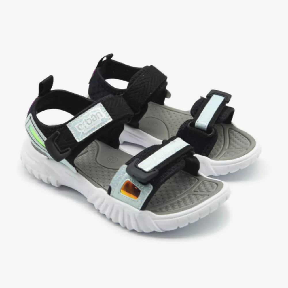 Sandal Kids SD2307 URBAN FOOTPRINT Xanh Đen