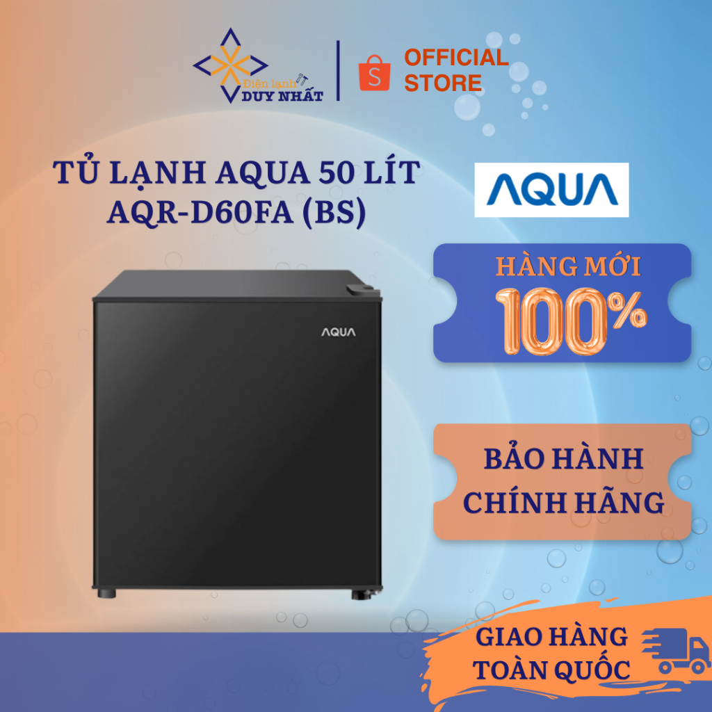 Tủ lạnh Aqua 50 lít AQR-D60FA (BS)