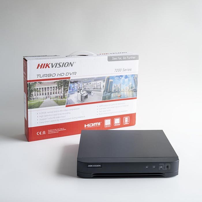 Đầu ghi ANALOG 4 kênh HDTVI H.265+ Hikvision DS-7204HQHI-K1