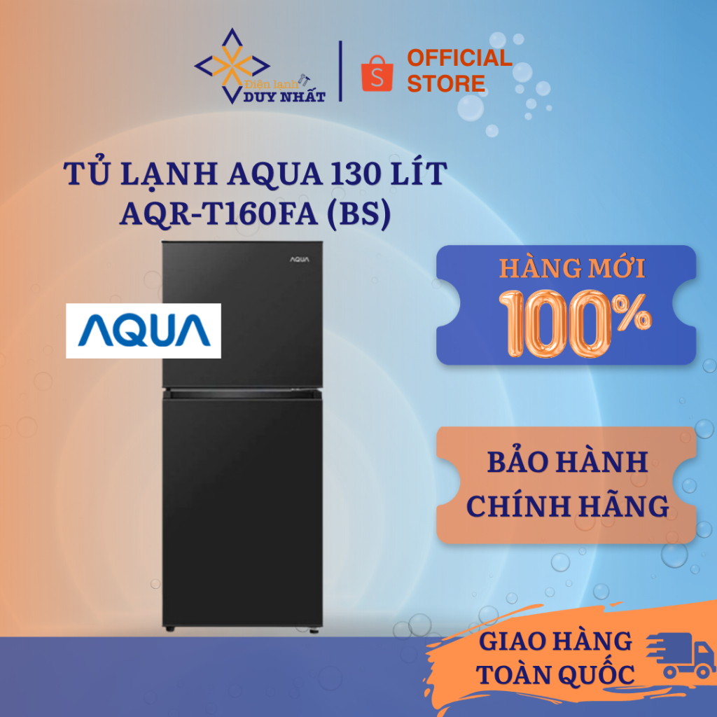 Tủ lạnh Aqua 130 lít AQR-T160FA (BS)