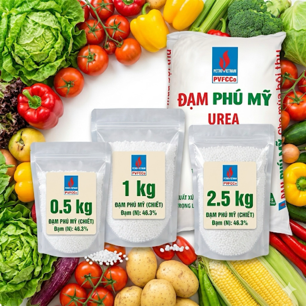 Phân Đạm Phân URE Đạm Phú mỹ . Phân Bán lẻ dạng chiết tiện lợi