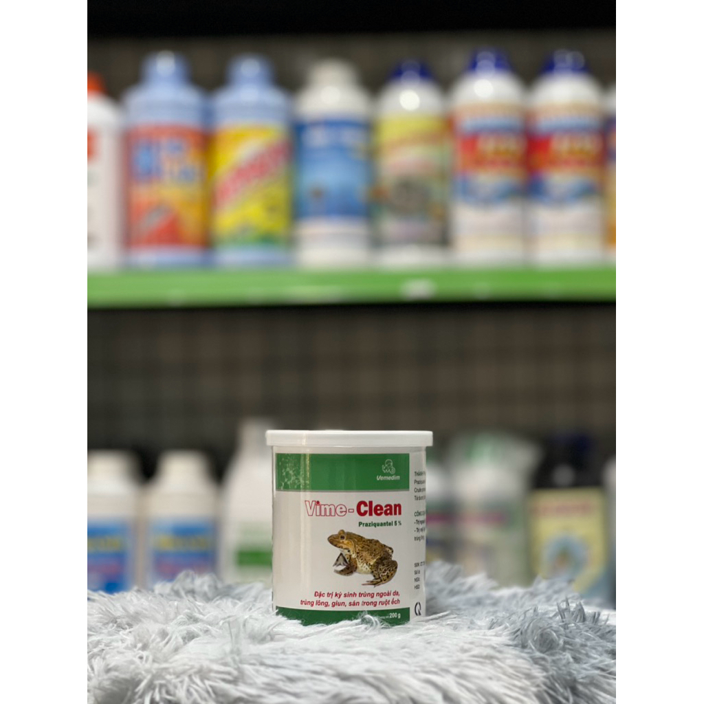 Vime Clean - Hỗ trợ chuyên biệt các vấn đề trên cá lươn ếch- hộp 200gr
