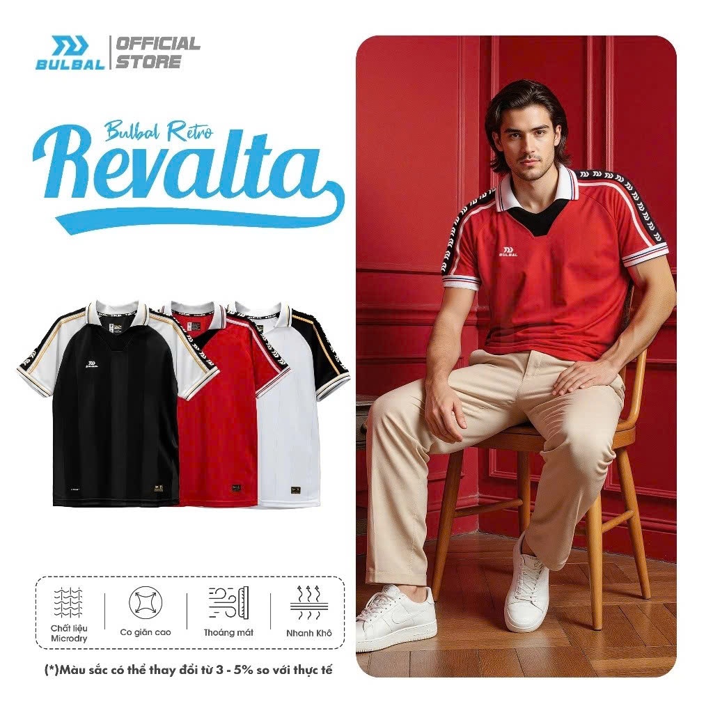 Áo Bóng Đá Retro Bulbal Revalta