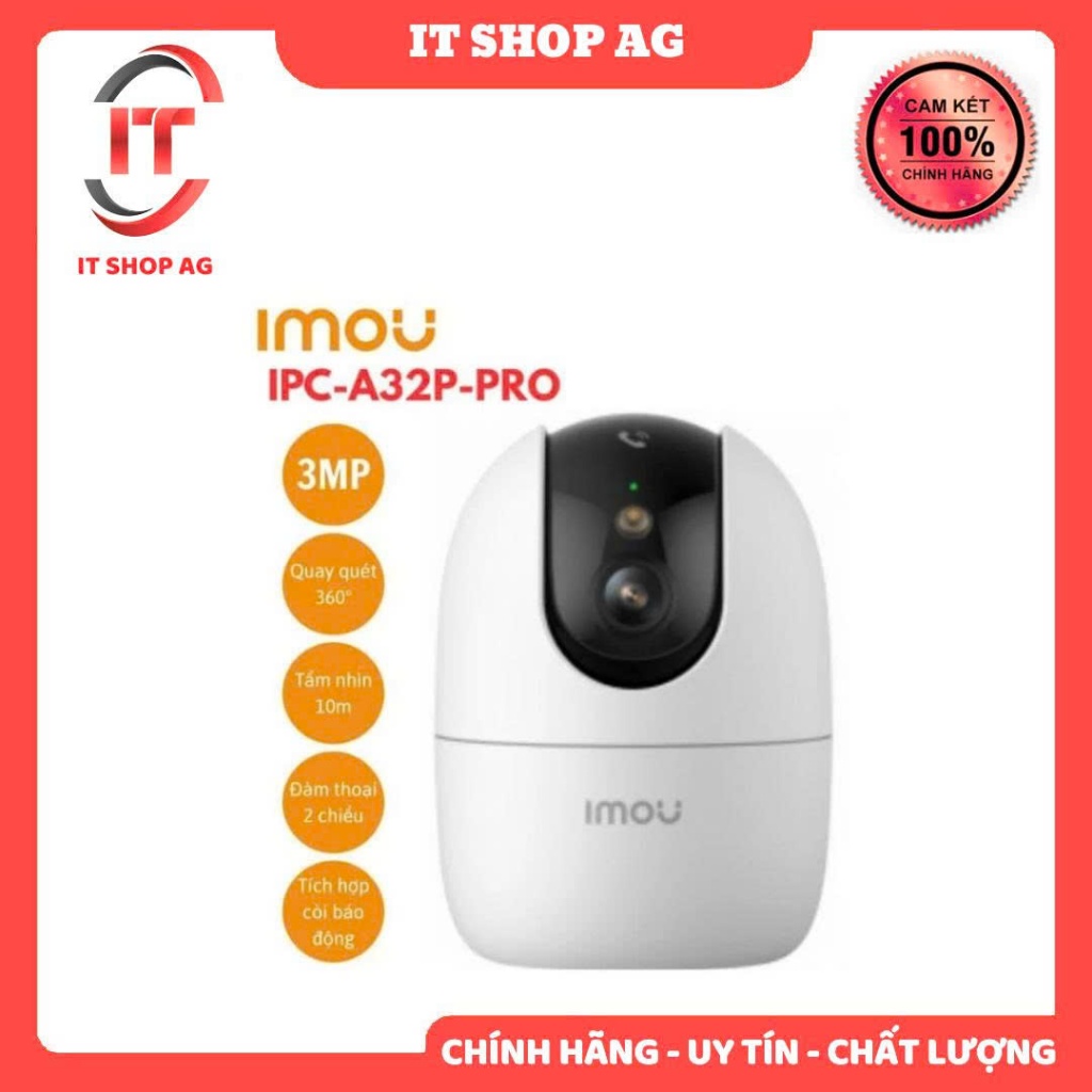 Camera trong nhà IPC-A32P-PRO (Ranger 2 Pro 3MP) Chính hãng
