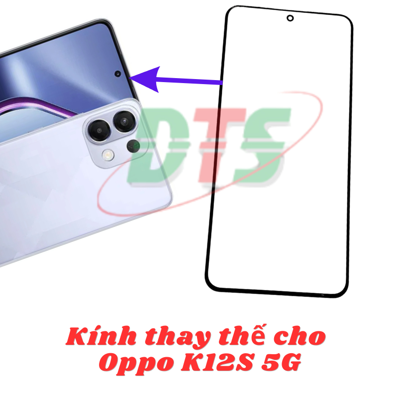 Kính ép dùng cho Oppo K12s 5G