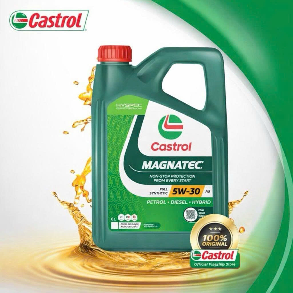 nhớt castrol ô tô 5w -30 [ chính hãng ]