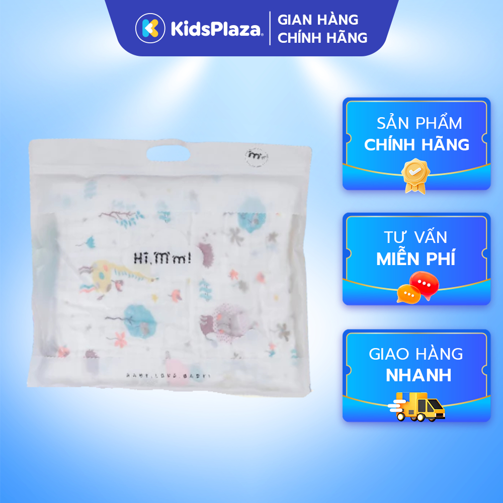 Khăn xô nhăn in hình AC22 (6 lớp)