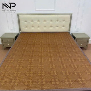Nệm Chiếu Mây Điều Hòa (Nhân Tạo) Dạng Thảm,Chống Trượt,Gọn Nhẹ,Thoáng Mát