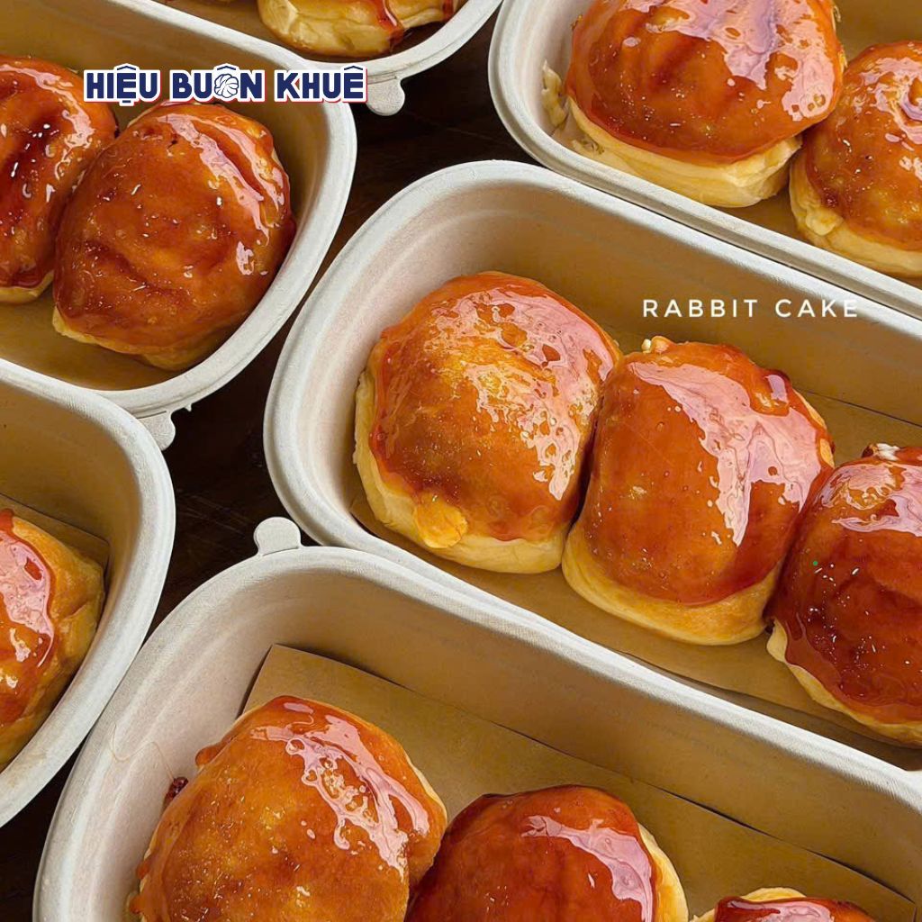 50 Hộp Bã Mía 1 Ngăn Nắp Trong Đựng Bánh Donut, Bông Lan, Sầu Riêng, Sushi, Sashimi Thực Phẩm 750ml